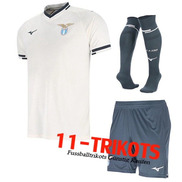 Lazio Auswärtstrikot (Shorts + Socken) 2025/2026