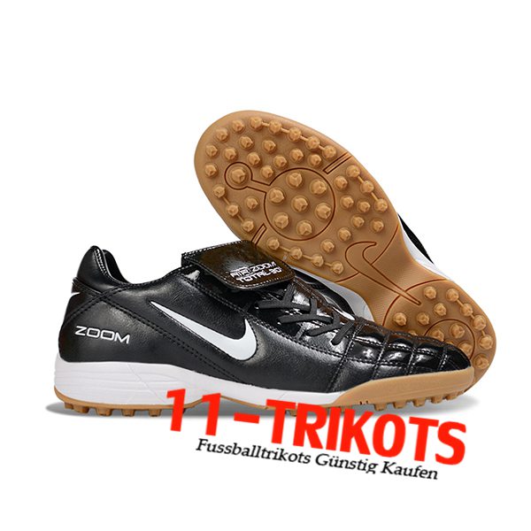 Nike Fussballschuhe NIKE T90 TF Schwarz/Weiß -02