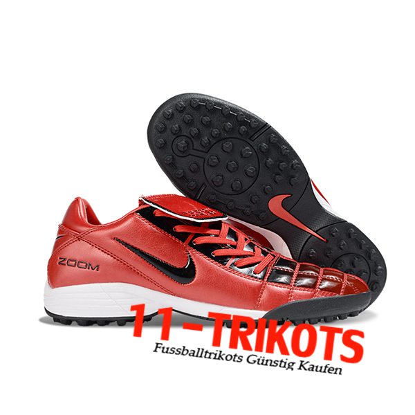 Nike Fussballschuhe NIKE T90 TF Rot/Schwarz