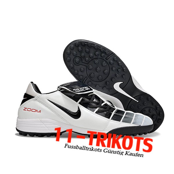 Nike Fussballschuhe NIKE T90 TF Weiß/Schwarz