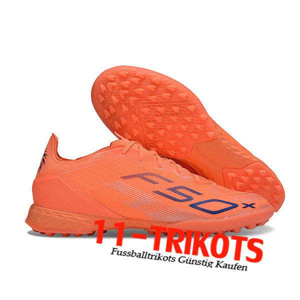Adidas Fussballschuhe F50 PRO TF Orange/lila