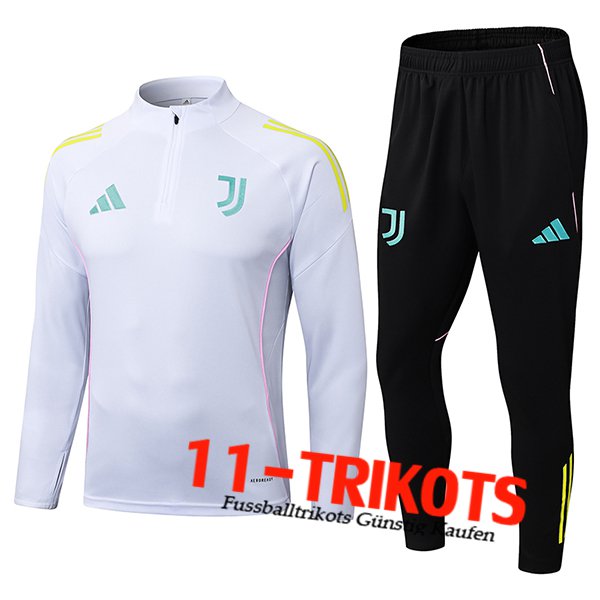 Juventus Trainingsanzug Weiß 2025/2026