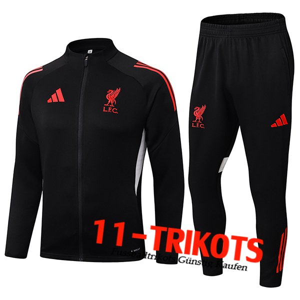 FC Liverpool Trainingsanzug jacke Schwarz/Rot/Weiß 2025/2026