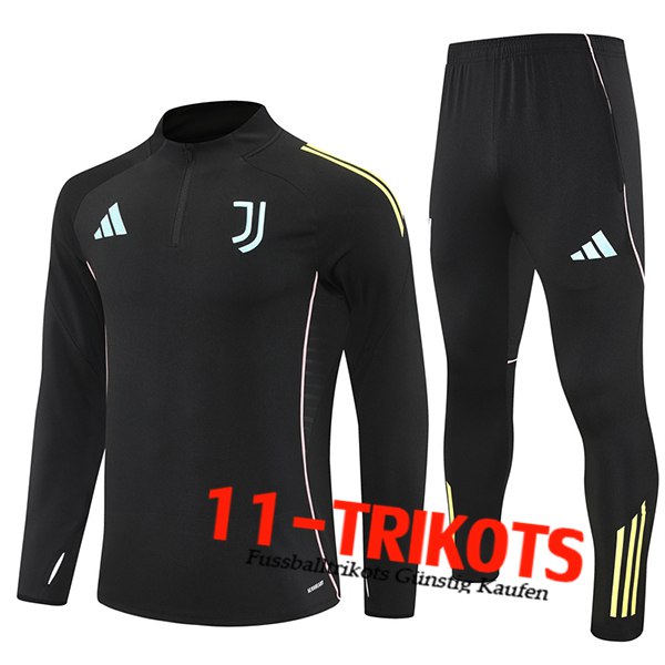 Juventus Trainingsanzug Schwarz 2025/2026