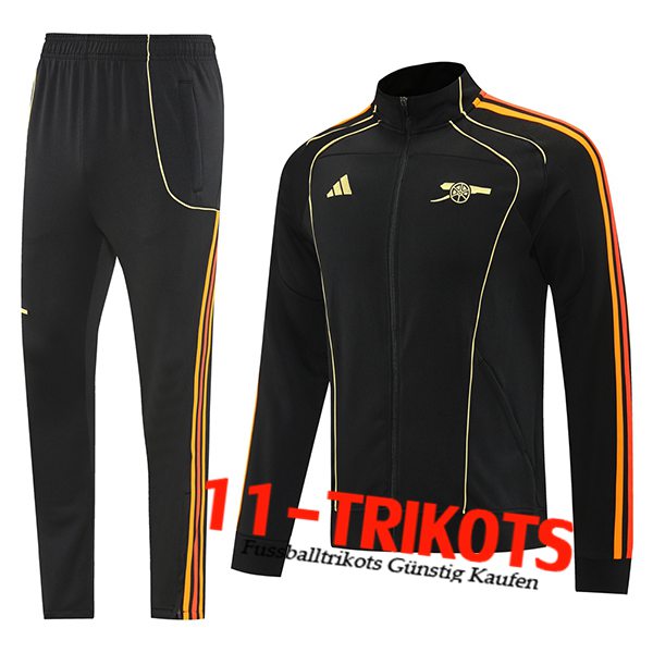 Arsenal Trainingsanzug jacke Schwarz/Orange/Rot 2025/2026