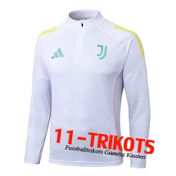 Juventus Training Sweatshirt Weiß 2025/2026