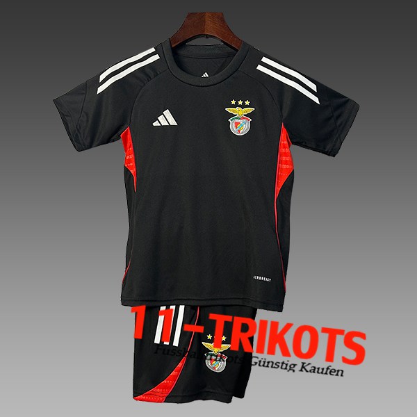 Benfica Trainingstrikot Kinder Schwarz/Rot/Weiß 2025/2026