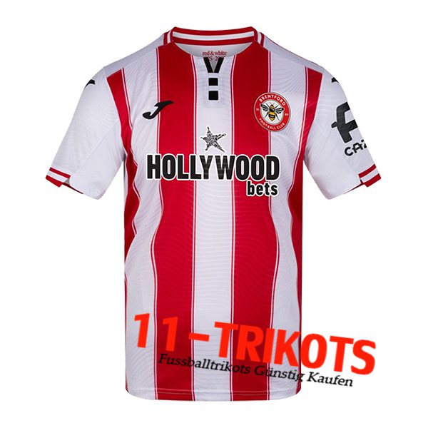Neues Brentford Heimtrikot 2025/2026