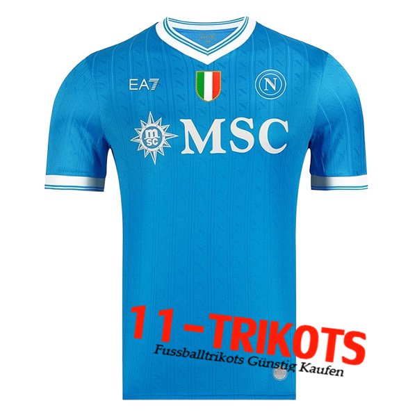 Neues SSC Neapel Heimtrikot 2025/2026