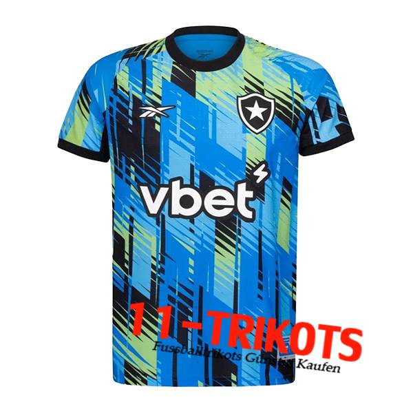Botafogo Fussball Trikots Torhuter Blau/Grün 2025/2026
