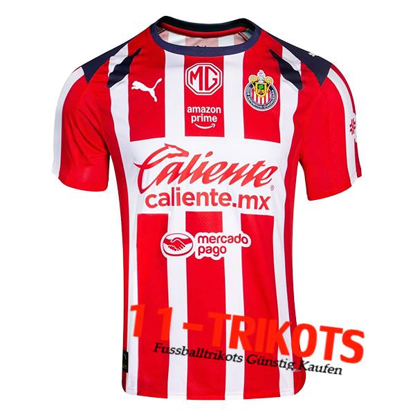 Neues CD Guadalajara Heimtrikot 2025/2026