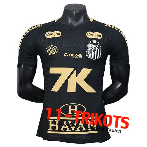 Santos FC Fussball Trikots Special Edition Schwarz 2025/2026