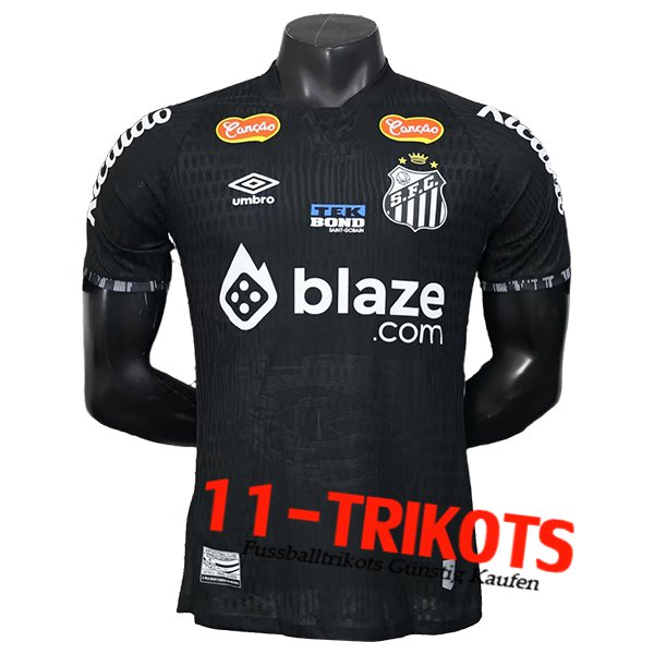 Santos FC Fussball Trikots Special Edition Schwarz 2025/2026