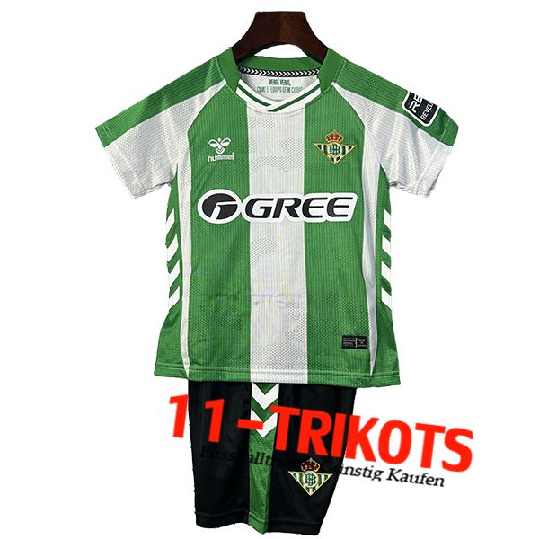 Neues Real Betis Kinder Heimtrikot 2025/2026