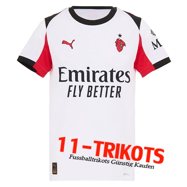 Neues AC Milan Damen Auswärtstrikot 2025/2026