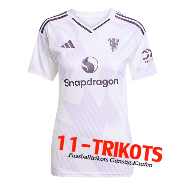 Neues Manchester United Damen Auswärtstrikot 2025/2026