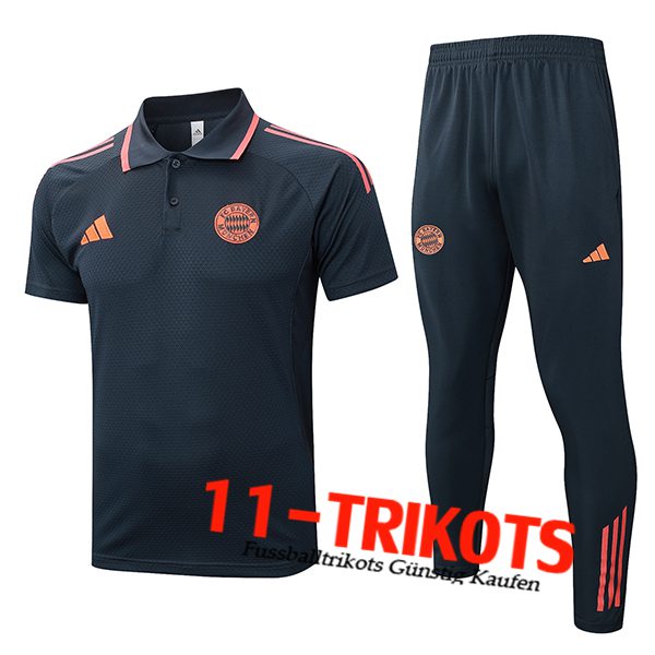 Bayern Munchen Poloshirt Dunkelgrau 2025/2026
