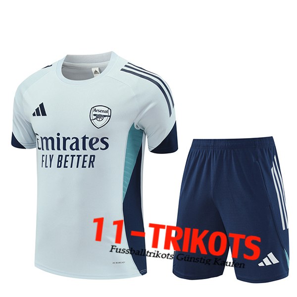 Arsenal Trainingstrikot Grau/Blau 2025/2026