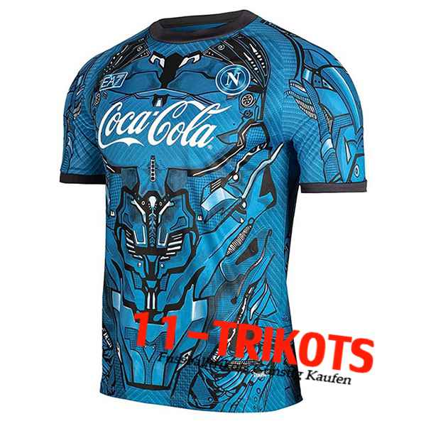 SSC Neapel Trainingstrikot Blau/Schwarz 2025/2026