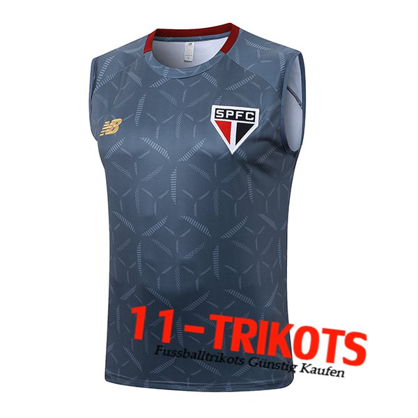 Sao Paulo FC Trainings-Tanktops Grau 2025/2026