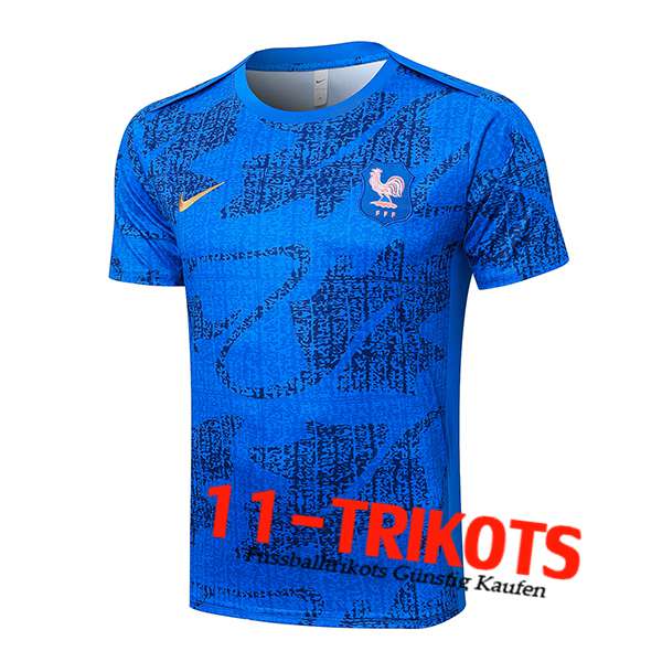 Frankreich Trainingstrikot Blau 2025/2026
