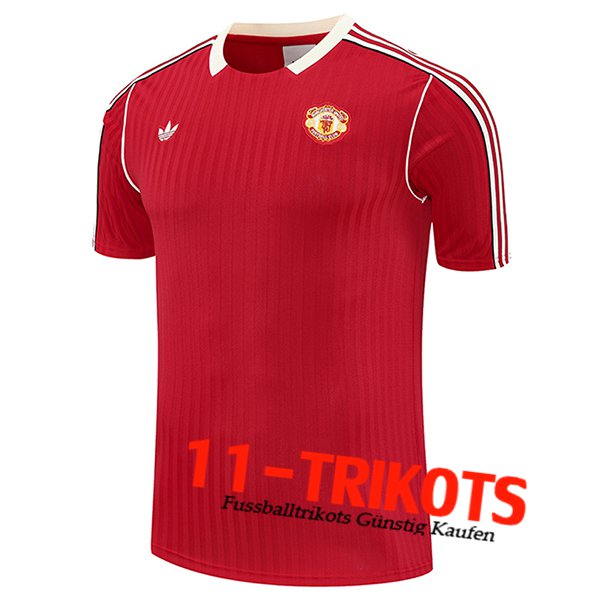 Manchester United Trainingstrikot Rot 2025/2026
