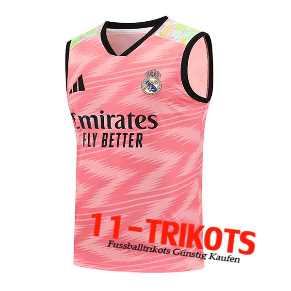 Real Madrid Trainings-Tanktops Rosa/Grün 2025/2026
