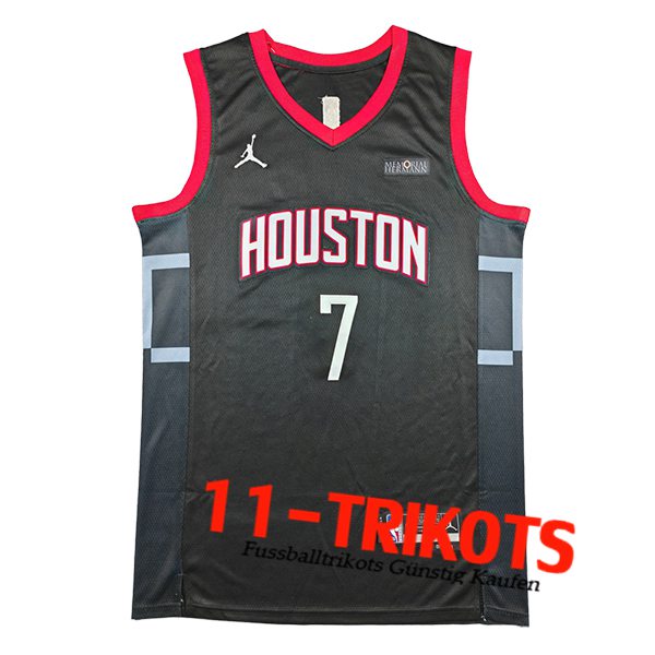 Houston Rockets Trikot (DURANT #7) 2025/26 Schwarz/Grau/Rot