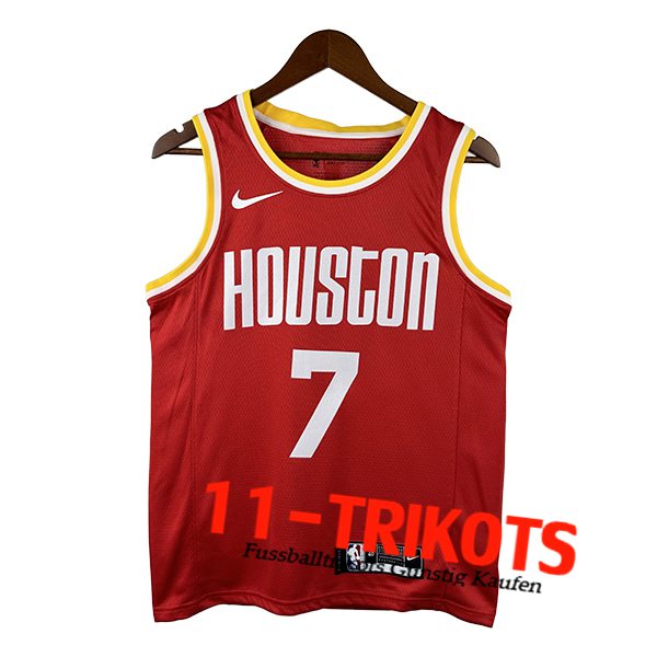 Houston Rockets Trikot (DURANT #7) 2025/26 Rot/Weiß/Gelb