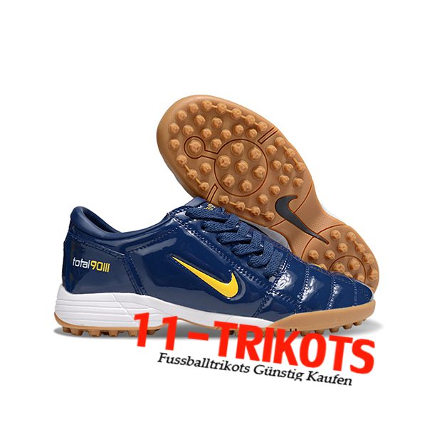 Nike Fussballschuhe T90 TF Blau/Gelb