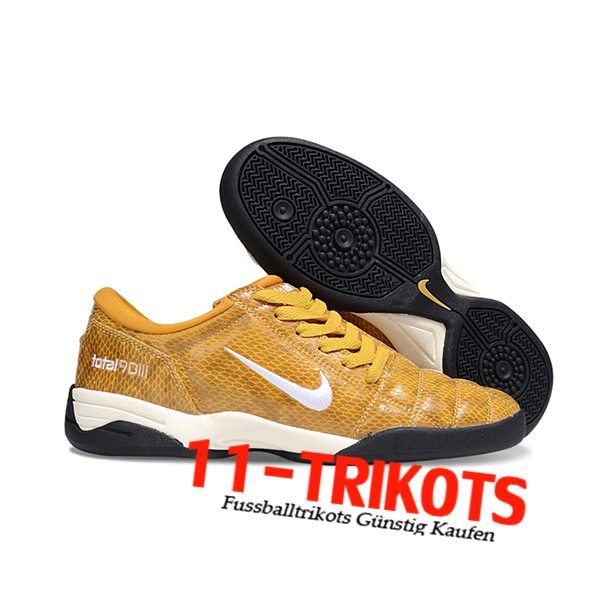 Nike Fussballschuhe T90 IC Gelb/Weiß