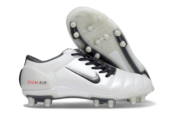 Nike Fussballschuhe T90 FG Grau/Schwarz -04