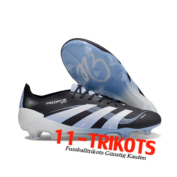 Adidas Fussballschuhe 25 Predator Elite FG Schwarz/Blau/Weiß