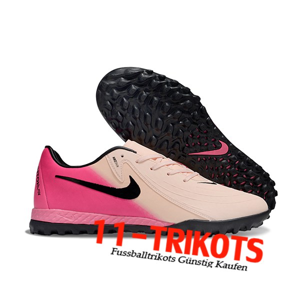 Nike Fussballschuhe Phantom GX II ACAD LV8 TF Rosa/Beige/Schwarz