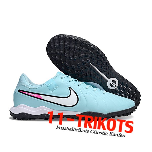 Nike Fussballschuhe Tiempo Legend X Academy TF Blau/Weiß