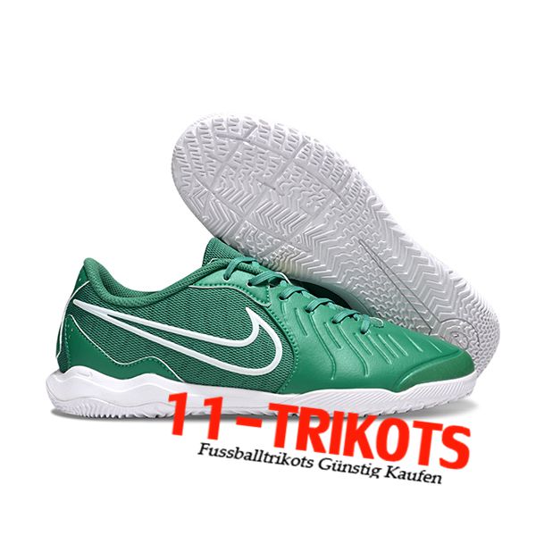 Nike Fussballschuhe Legend 10 Academy IC Grün/Weiß