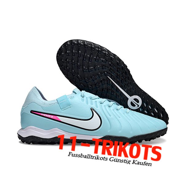 Nike Fussballschuhe Tiempo Legend X PRO TF Blau/Weiß