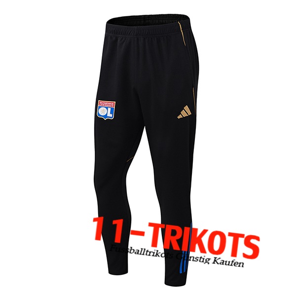 lyon Trainingshose Schwarz/Rot/Blau 2025/2026