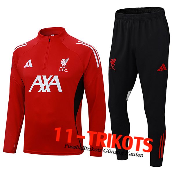 FC Liverpool Trainingsanzug Rot/Weiß/Schwarz 2025/2026