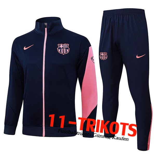 FC Barcelona Trainingsanzug jacke Blau/Rosa 2025/2026