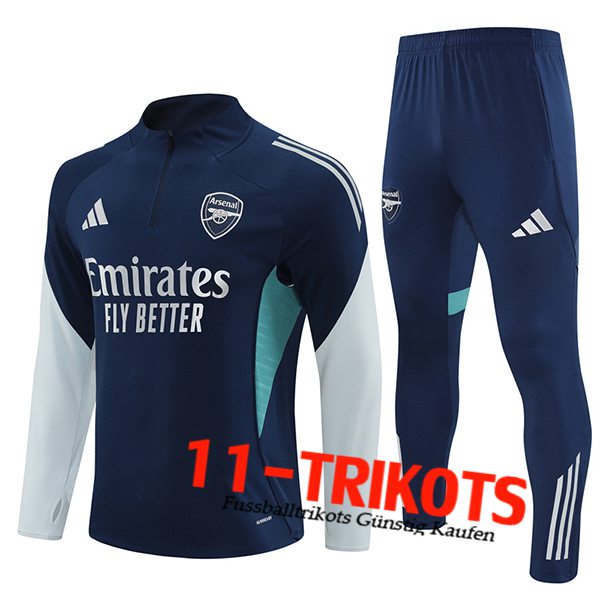 Arsenal Trainingsanzug Blau/Grau 2025/2026