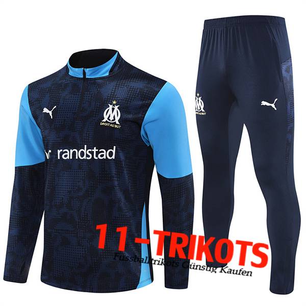 Marseille Trainingsanzug Königsblau 2025/2026