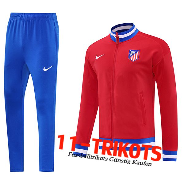 Atletico Madrid Trainingsanzug jacke Rot/Blau/Weiß 2025/2026