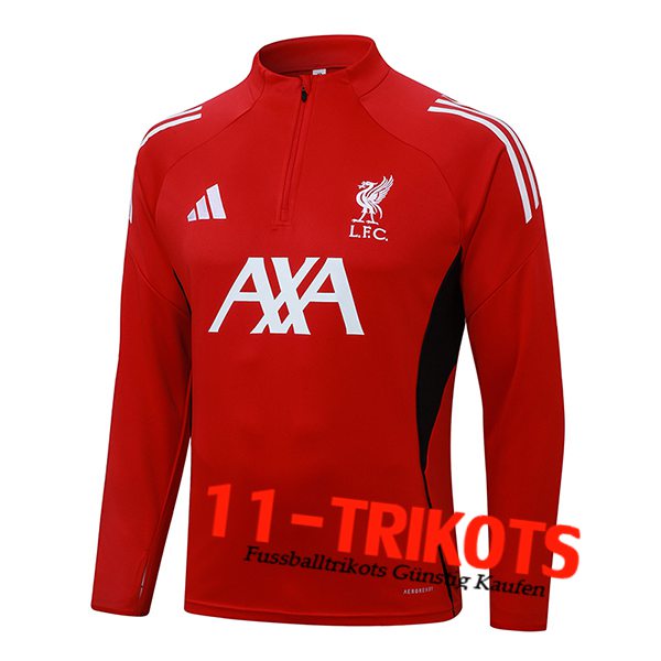 FC Liverpool Training Sweatshirt Rot/Weiß/Schwarz 2025/2026