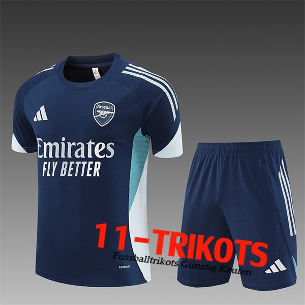 Arsenal Trainingstrikot Kinder Blau/Weiß 2025/2026