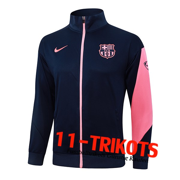 FC Barcelona Trainingsjacke Blau/Rosa 2025/2026
