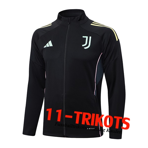 Juventus Trainingsjacke Schwarz/Gelb 2025/2026