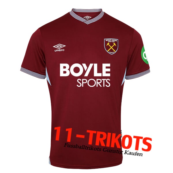 Neues West Ham Heimtrikot 2025/2026