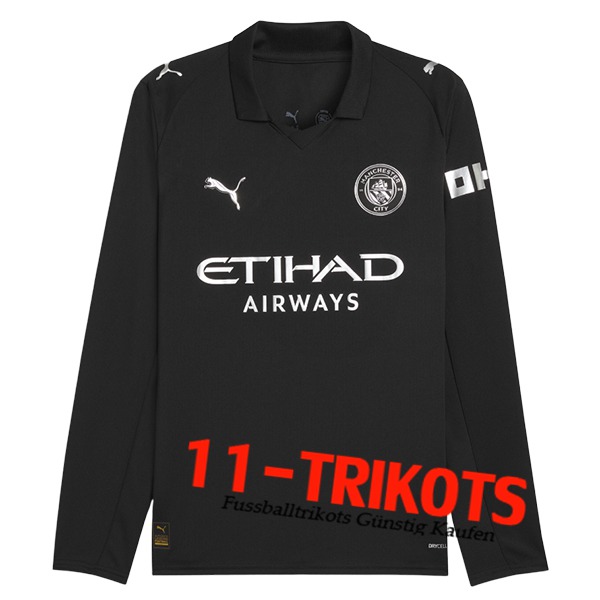 Neues Manchester City Auswärtstrikot Langarms 2025/2026