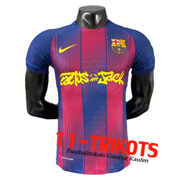 FC Barcelona Fussball Trikots Special Edition Rot/Blau 2025/2026